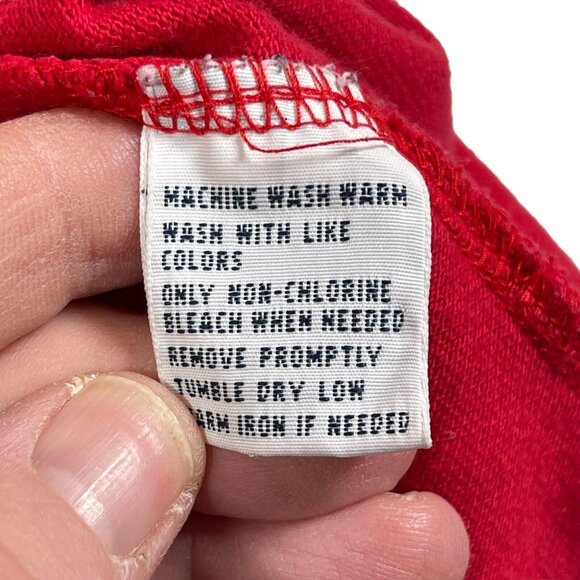 Polo Ralph Lauren Mens Polo Shirt XL Red Cotton Short Sleeve Pocket Black Pony - Picture 7 of 10